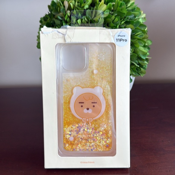 KAKAO FRIENDS 💛YELLOW💛 GLITTER 11 PRO IPHONE CASE 🌟NWT🌟 - Picture 11 of 12